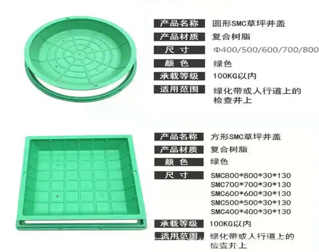 柳南树脂复合种植井盖展示